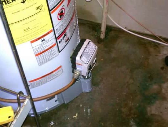 Water Heater Tank Leaking